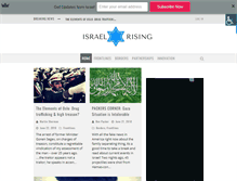 Tablet Screenshot of israelrising.com